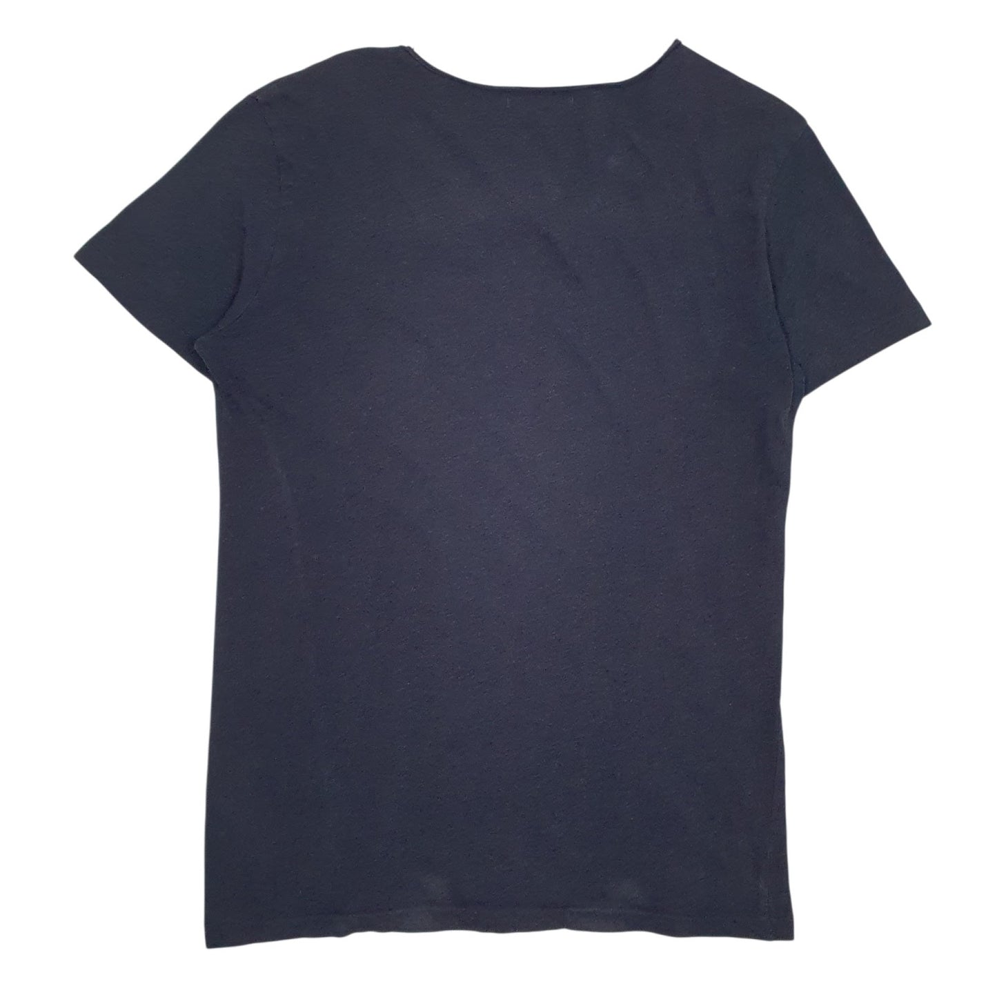 Mens Navy All Saints   T Shirt