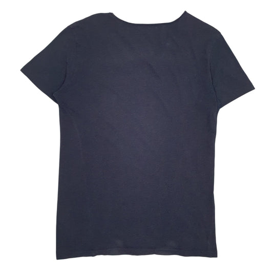 Mens Navy All Saints   T Shirt