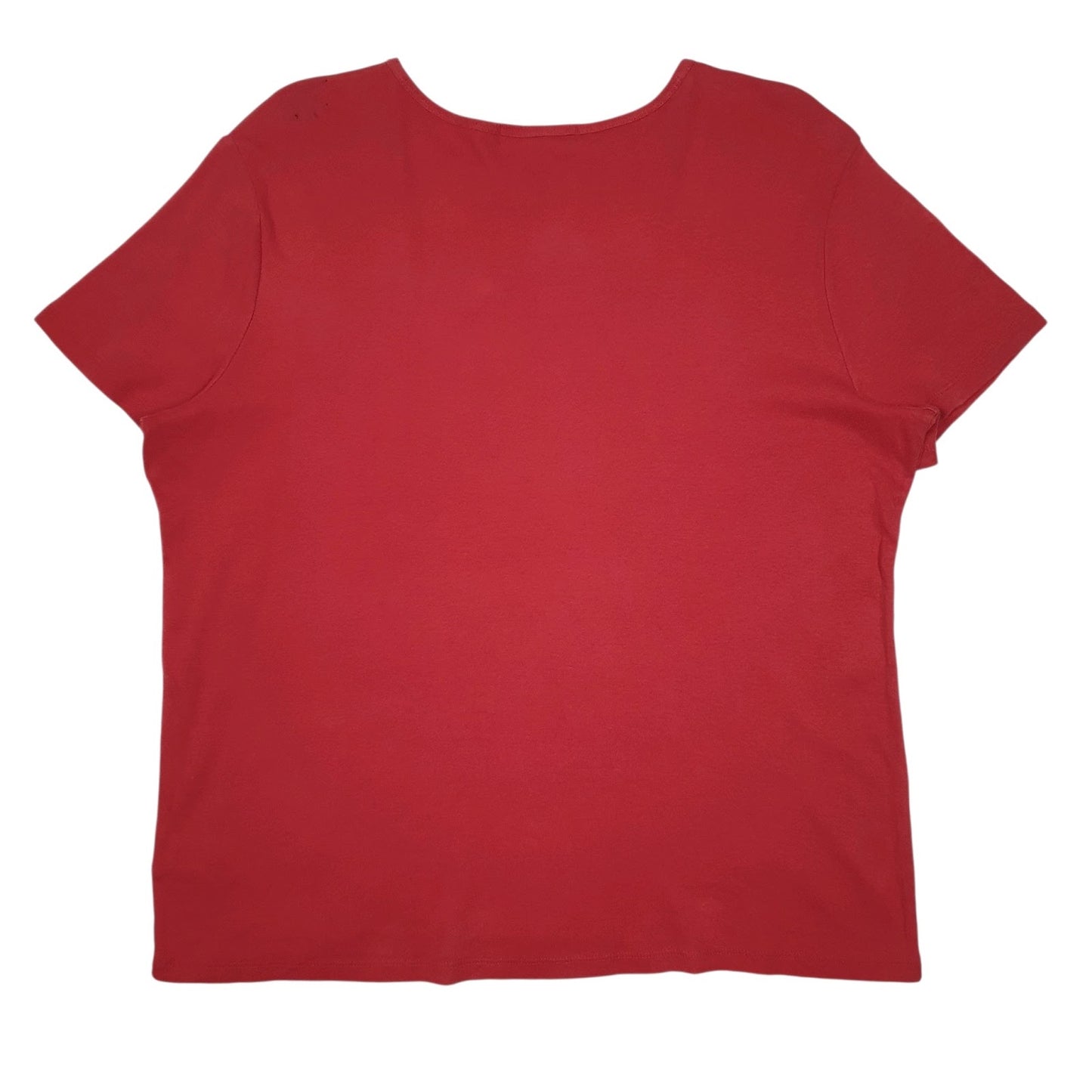 Womens Red Lauren Ralph Lauren   T Shirt