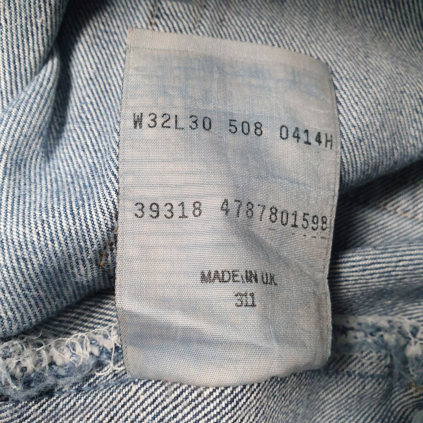 Mens Blue Levis   Jeans