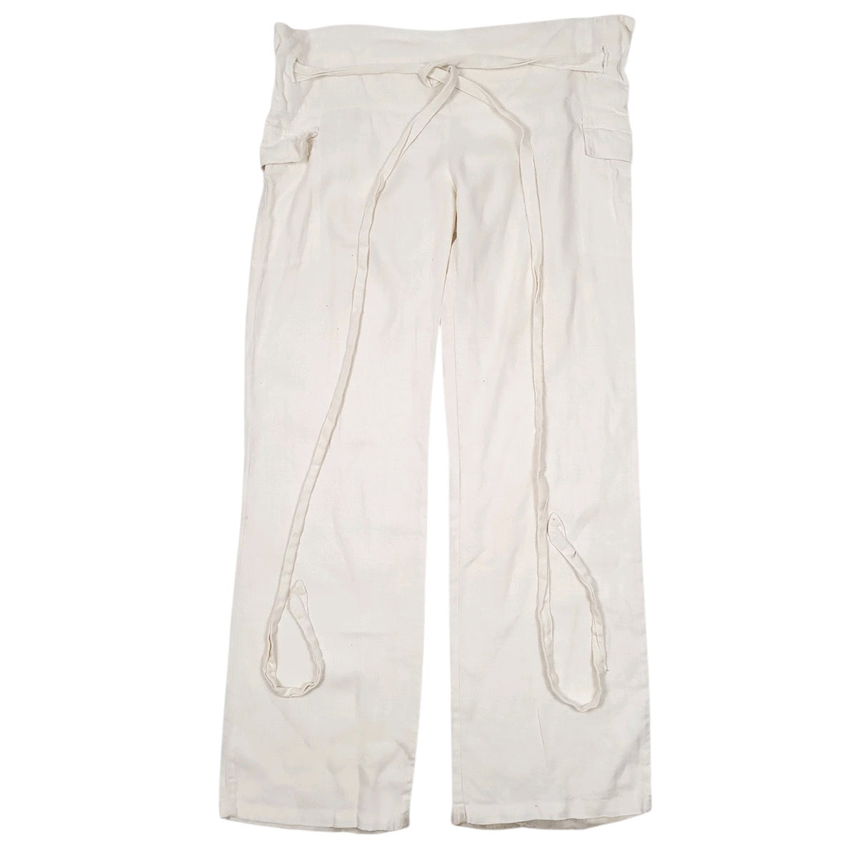 Womens Cream Iceberg  Chino Trousers
