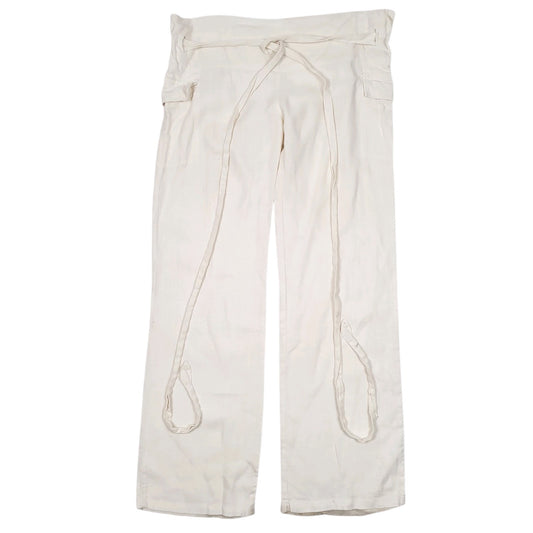 Womens Cream Iceberg  Chino Trousers