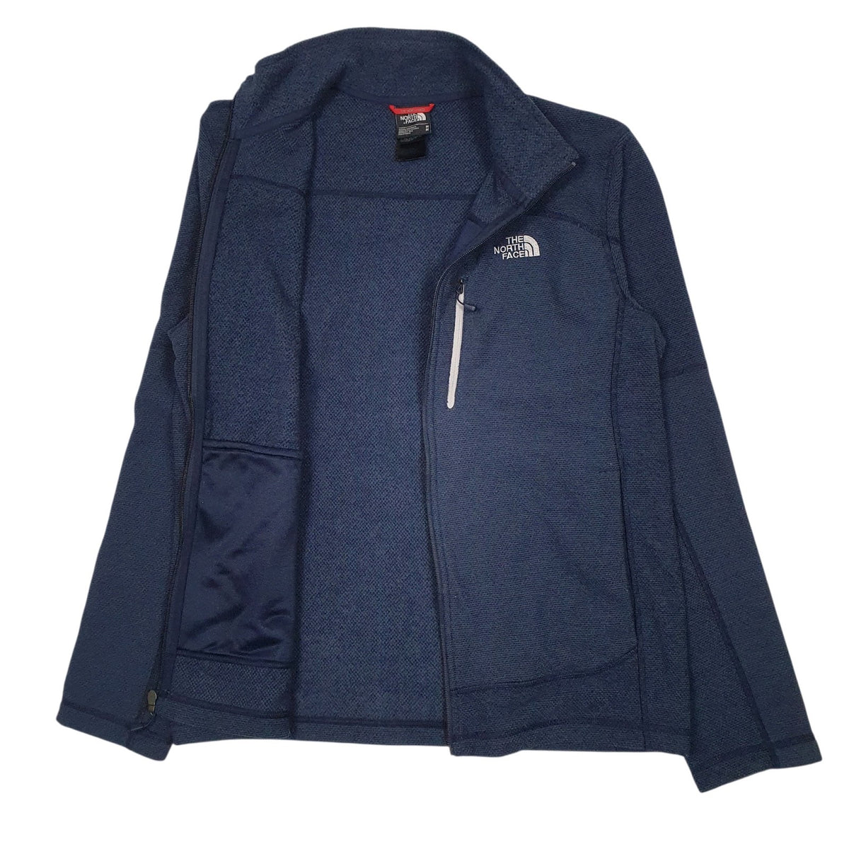 Mens Navy North Face  Full Zip Jumper