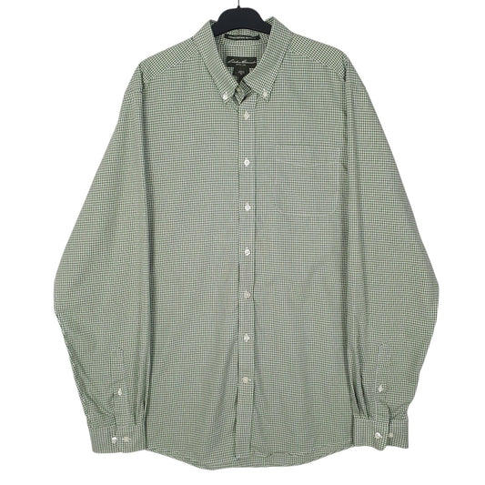 Mens Green Eddie Bauer  Long Sleeve Shirt