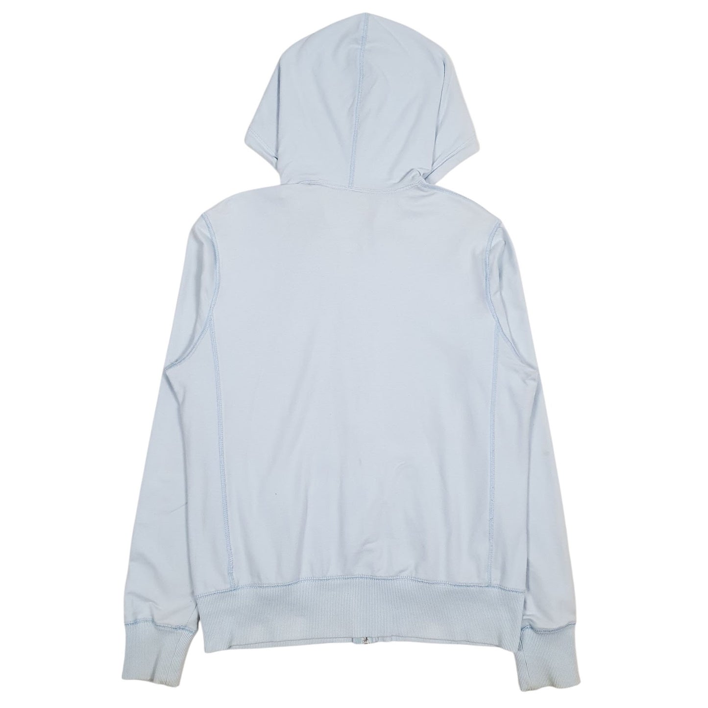 Womens Blue Nike Lightweight Full Zip Jumper
