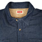 Mens Navy Wrangler Sherpa Lined  Coat