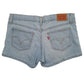 Womens Blue Levis   Shorts