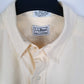 Mens Yellow L.L.Bean Vintage 00s  Shirt
