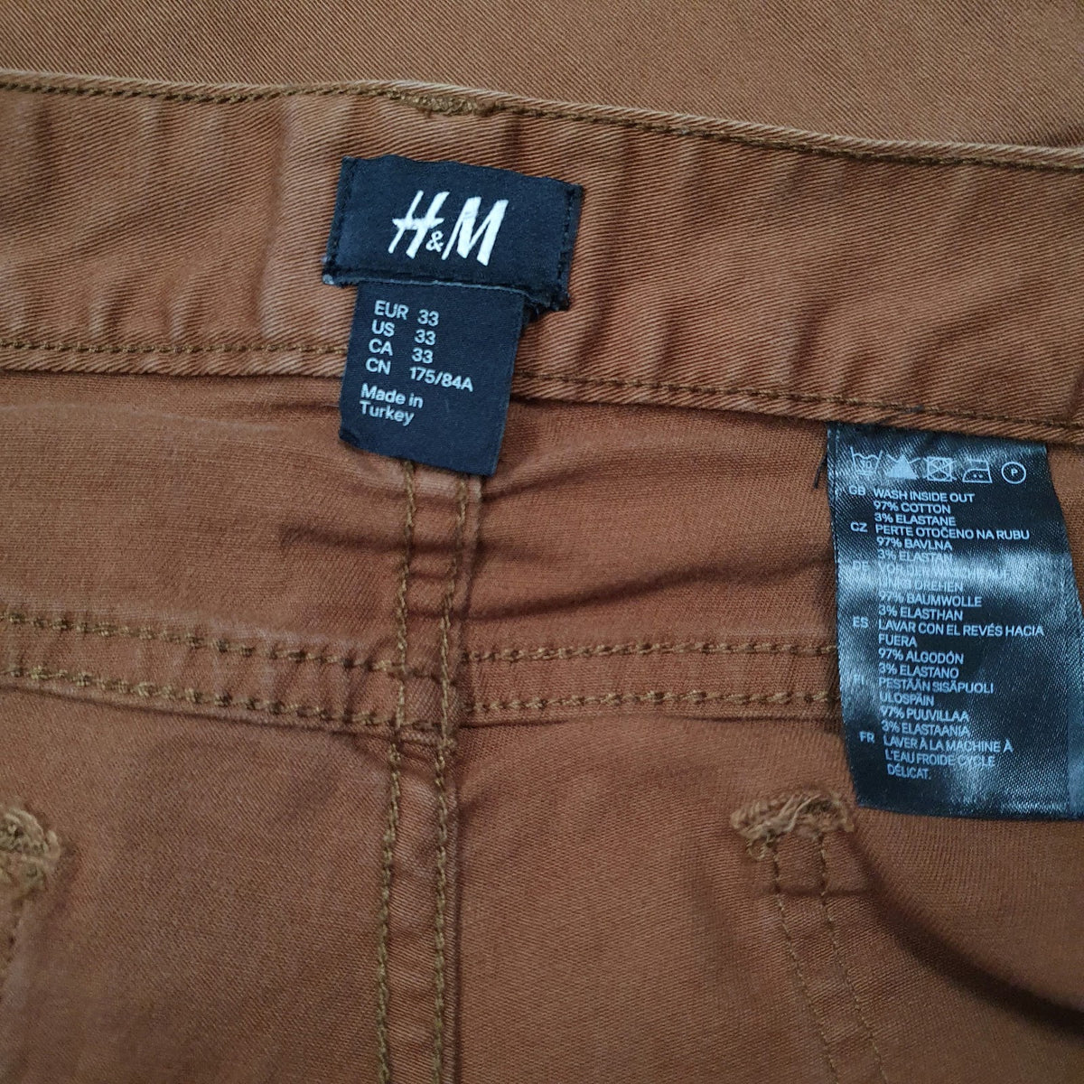 Mens Brown H&M   Jeans