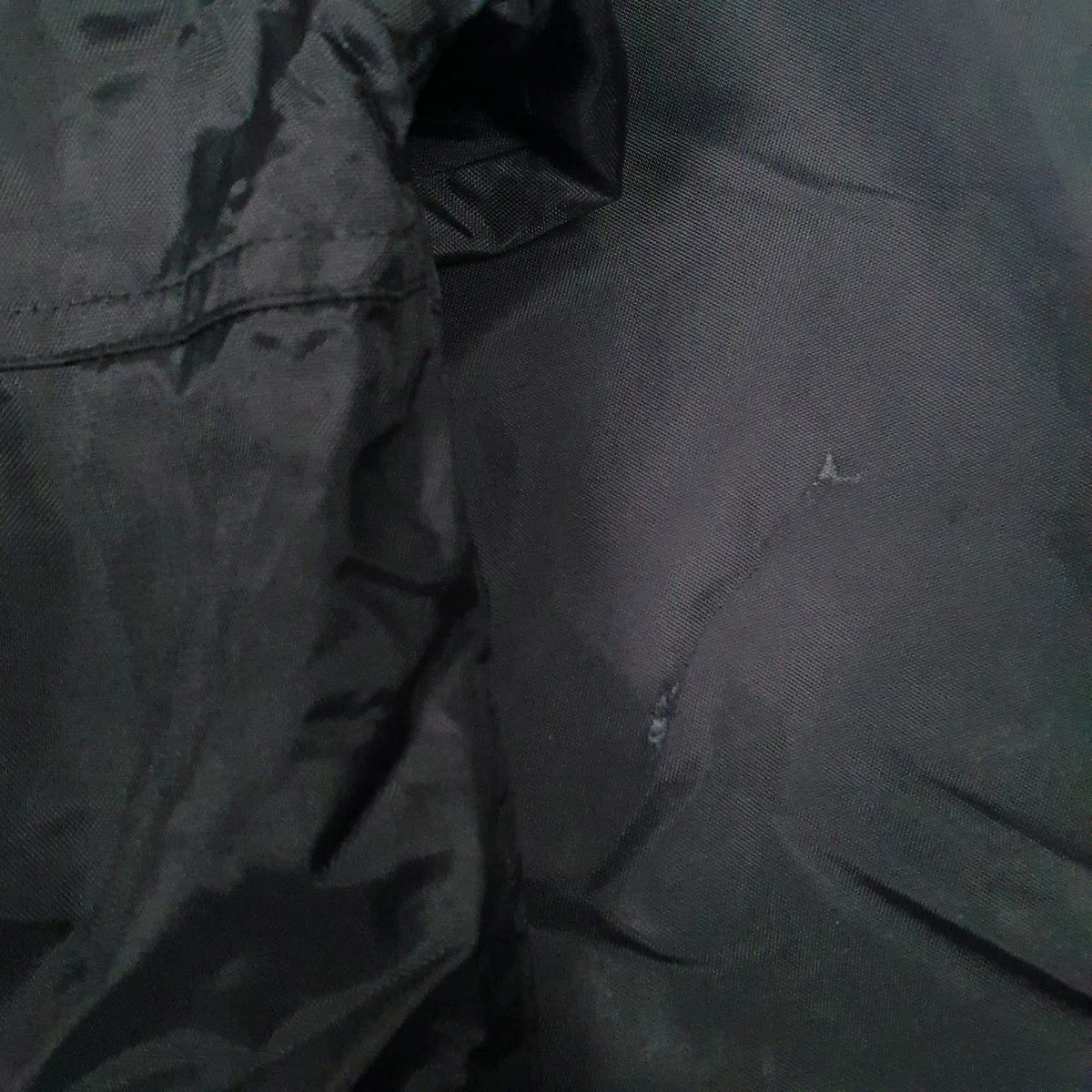 Mens Black Adidas Vintage 90s Oversized  Coat