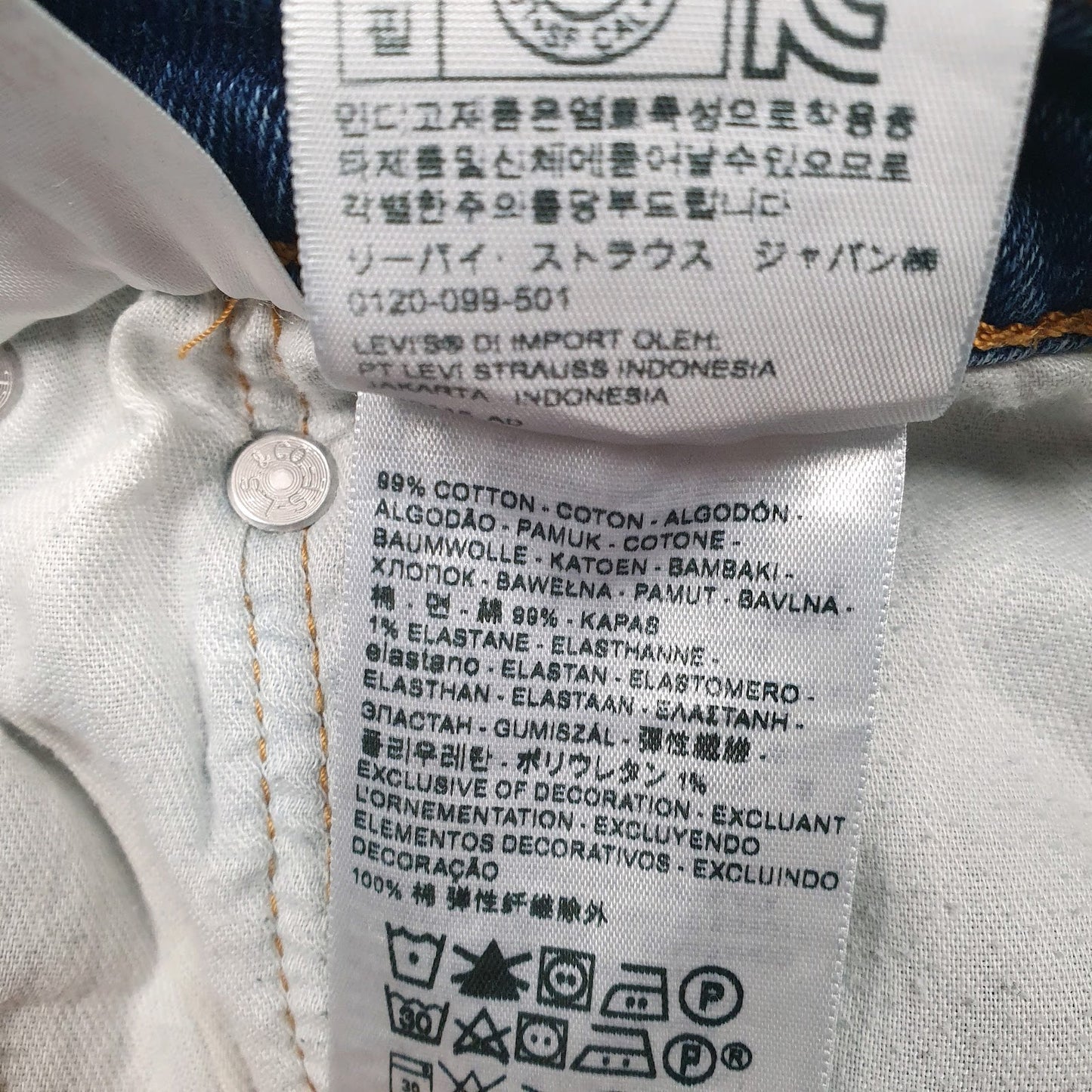 Mens Blue Levis   Jeans