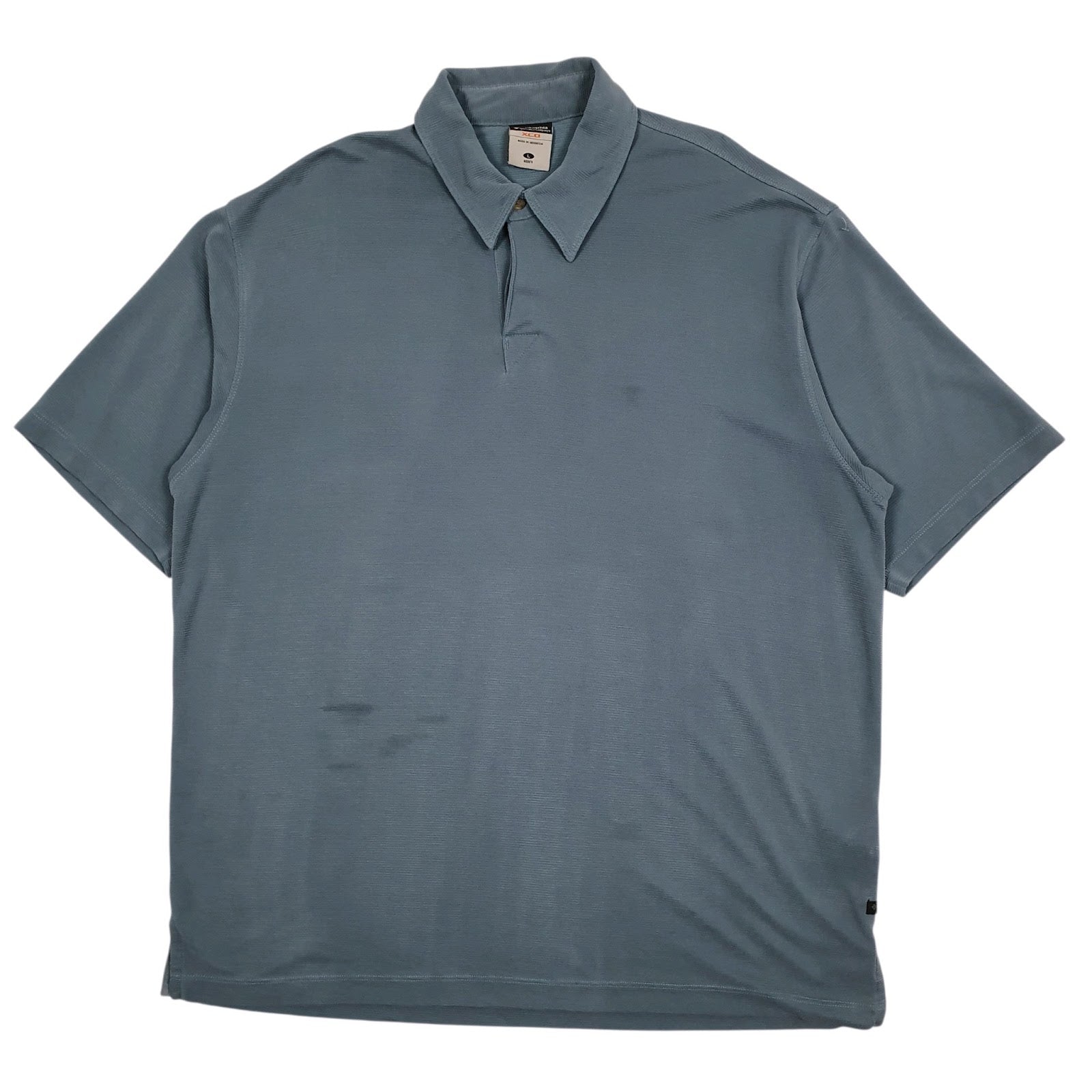 Mens Blue Columbia Sportswear Company XCO Short Sleeve Polo Shirt