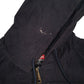 Mens Navy Wrangler Workwear Padded Hooded  Coat
