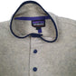 Mens Cream Patagonia Synchilla Quarter Zip Jumper