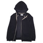 Womens Black Champion  Full Zip Jumper
