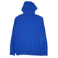 Mens Blue Adidas Spellout Hoodie Jumper