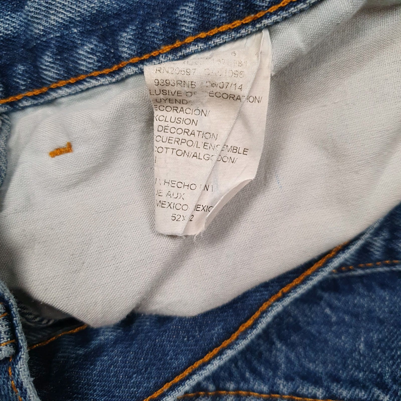 Mens Blue Dickies   Jeans