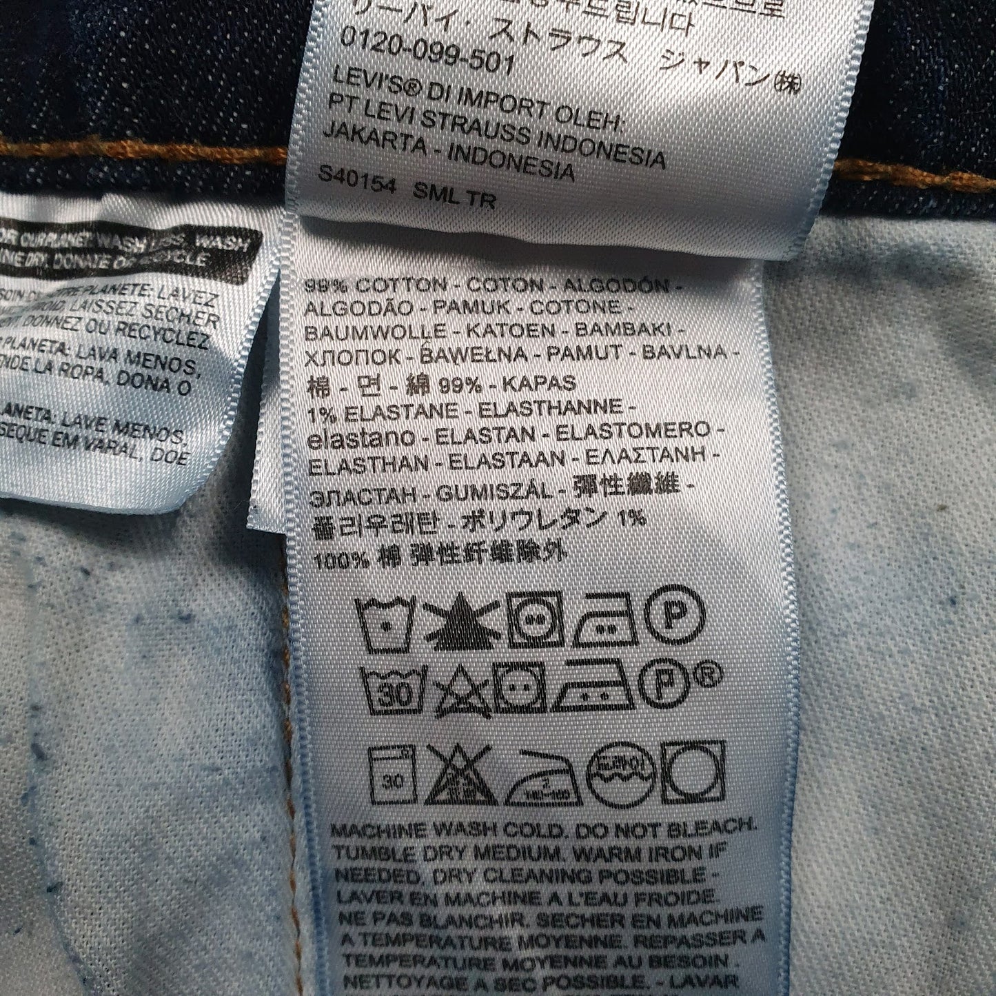 Mens Blue Levis   Jeans