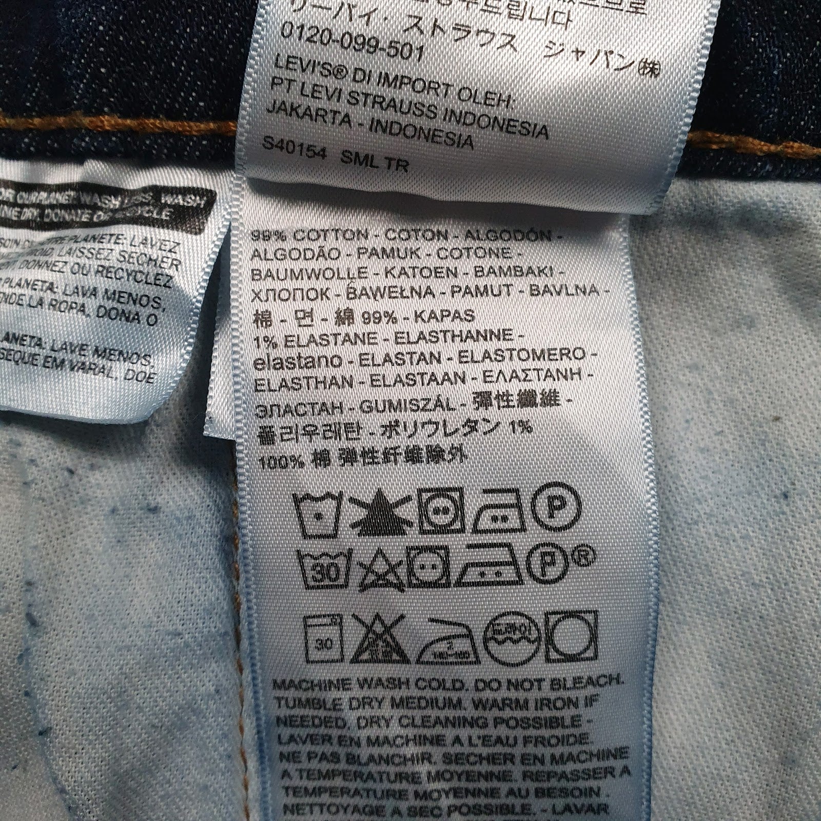 Mens Blue Levis   Jeans