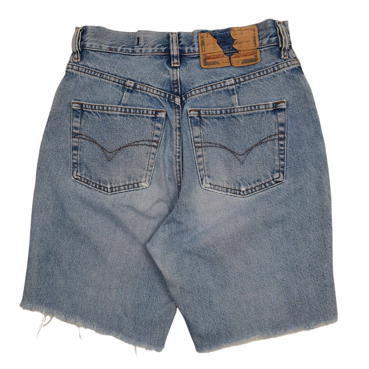 Mens Blue Diesel Cut Off  Shorts