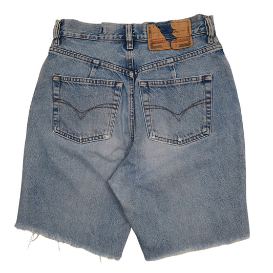 Mens Blue Diesel Cut Off  Shorts