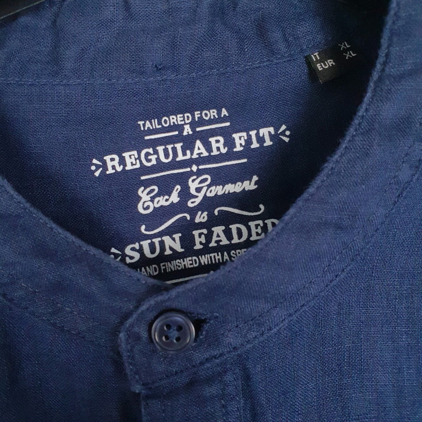 Mens Navy Unbranded   Shirt
