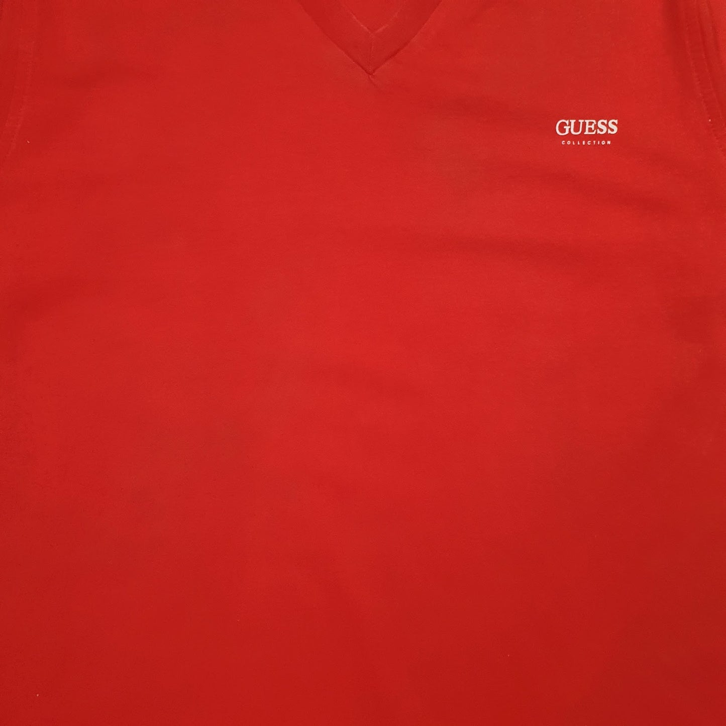Mens Red Guess   T Shirt