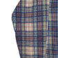 Mens Beige Smart Shirt Vintage Flannel  Shirt