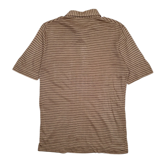 Mens Beige Kilt Made In Italy  Polo Shirt