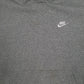 Mens Grey Nike  Hoodie Jumper