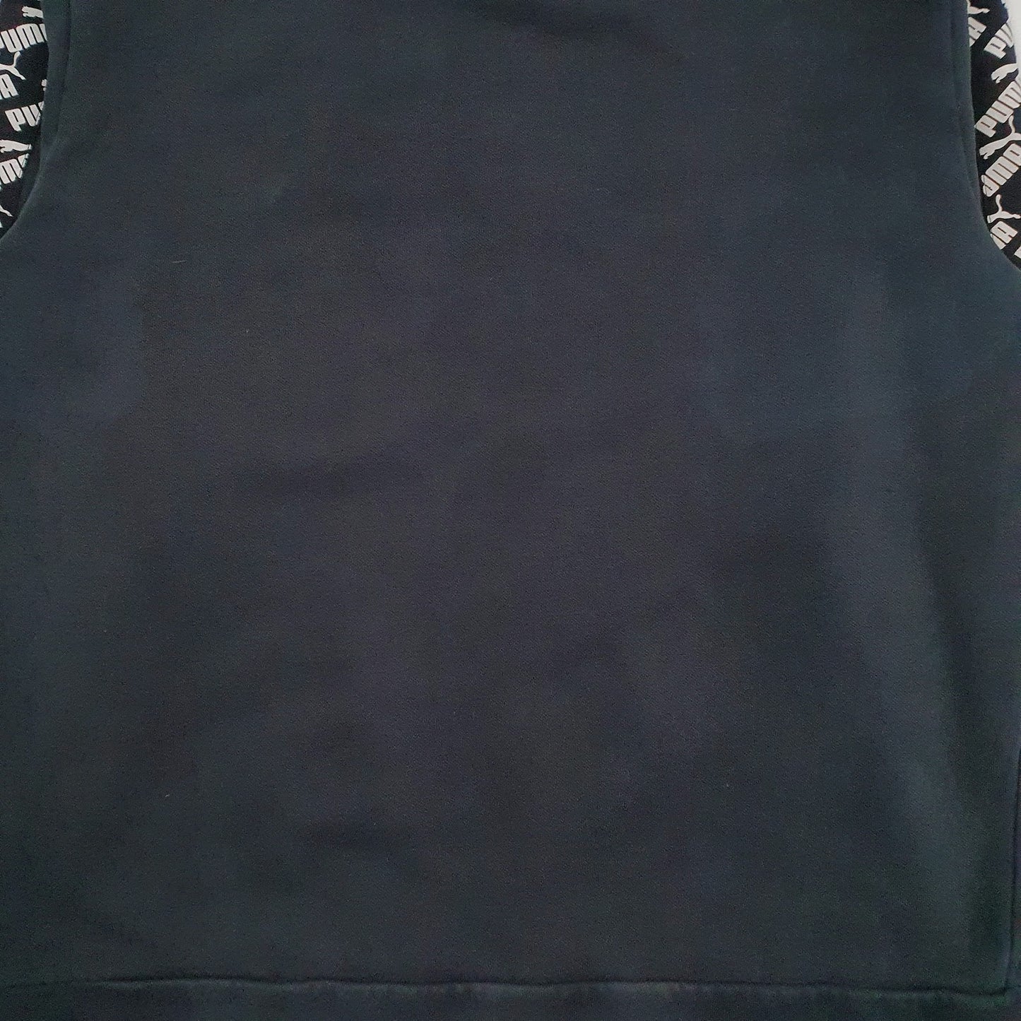 Mens Black Puma  Crewneck Jumper