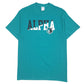 Mens Blue Port & Company Alpha Short Sleeve T Shirt