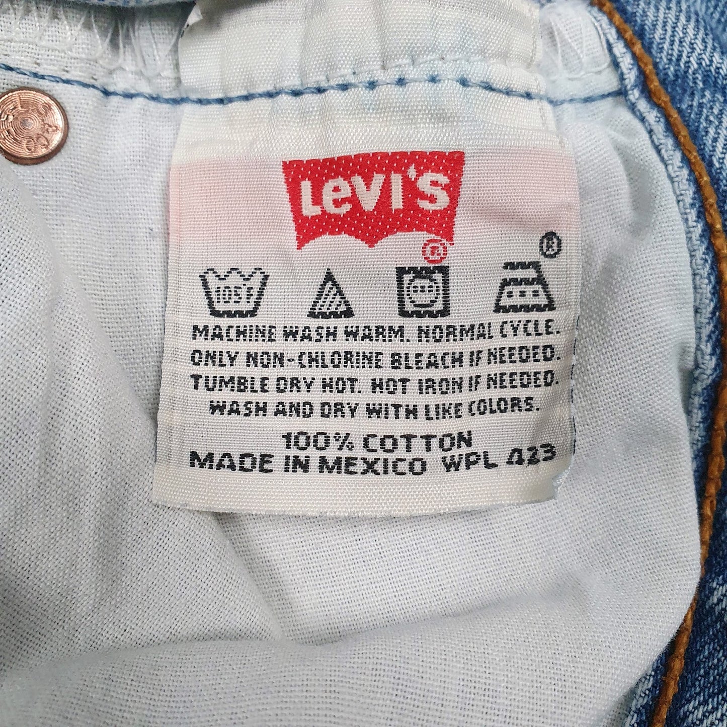 Mens Blue Levis Vintage 90s  Jeans