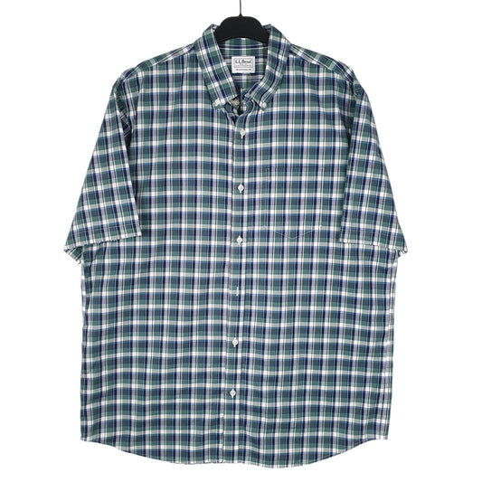Mens Green Eddie Bauer  Short Sleeve Shirt