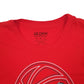 Womens Red Gildan Houston Hurricanes Girls Basketball  T Shirt