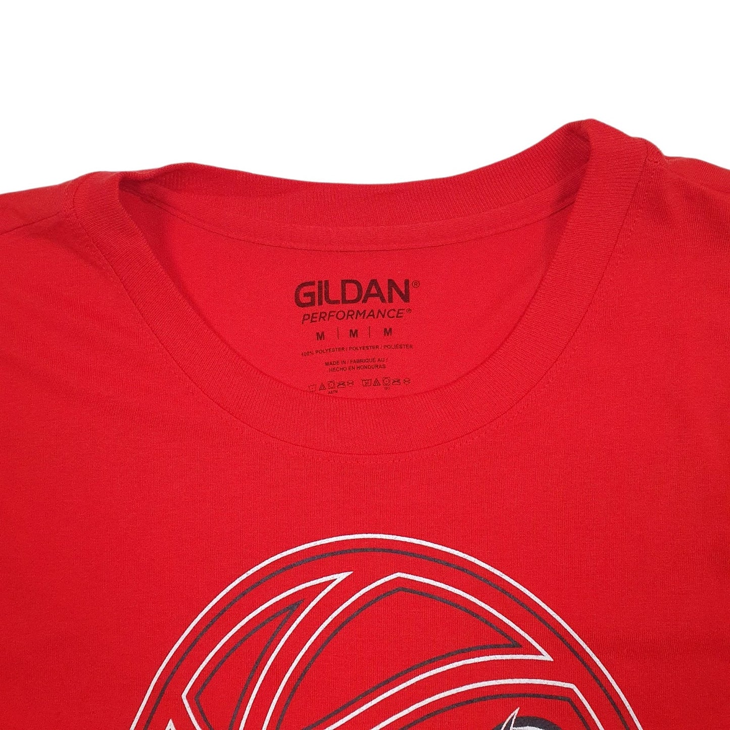 Womens Red Gildan Houston Hurricanes Girls Basketball  T Shirt