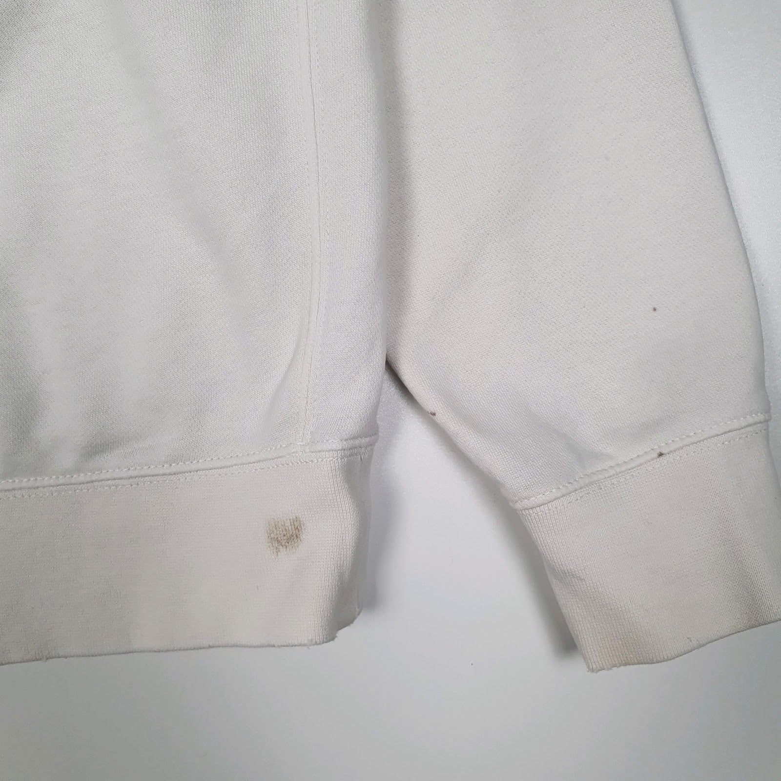 Mens White Nike  Crewneck Jumper