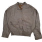 Womens Grey Unbranded Bomber  Coat