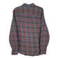 Mens Grey L.L.Bean Flannel  Shirt