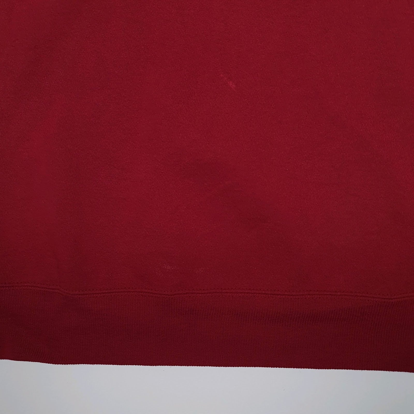 Mens Red Reebok Vintage 90s Crewneck Jumper