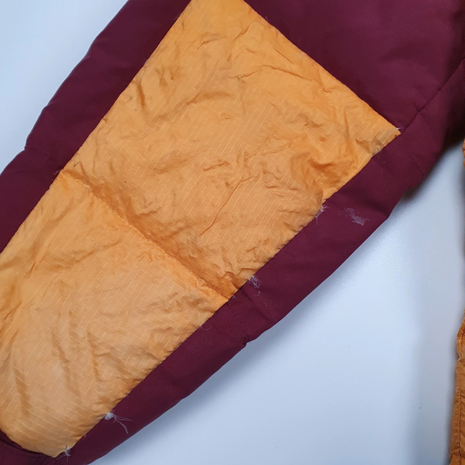 Mens Orange The North Face Baltoro  Coat