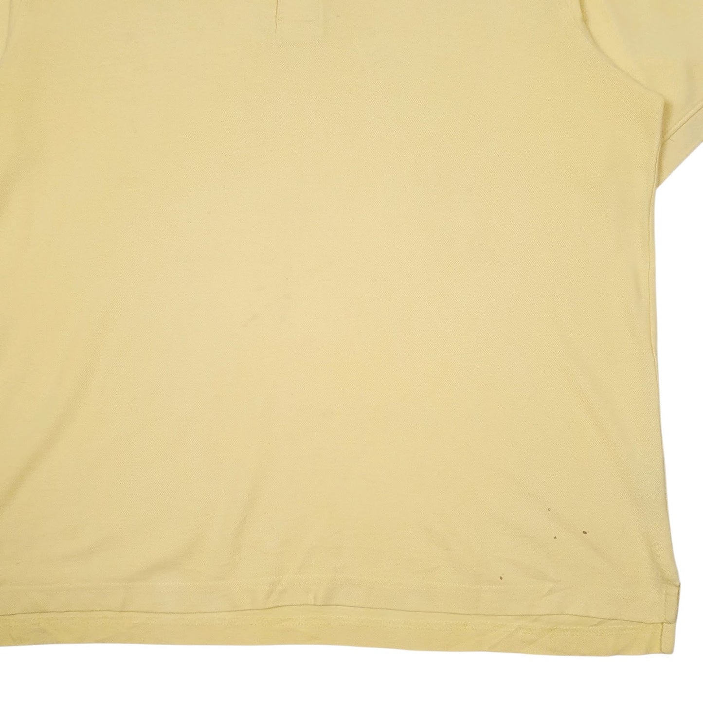 Mens Yellow Croft & Barrow   Polo Shirt