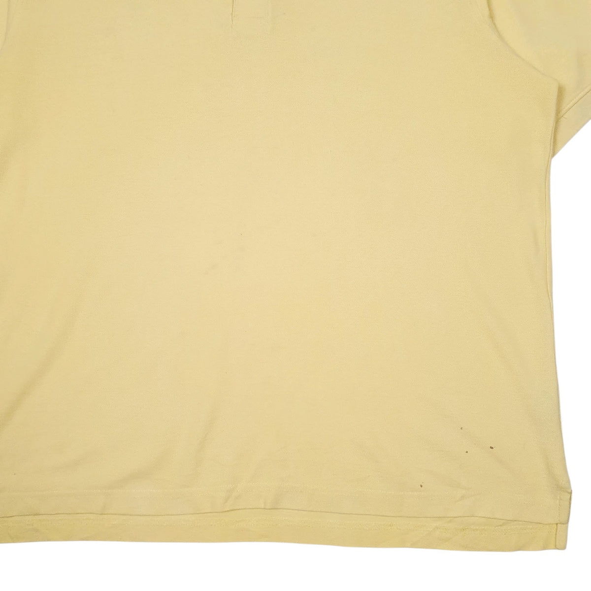 Mens Yellow Croft & Barrow   Polo Shirt