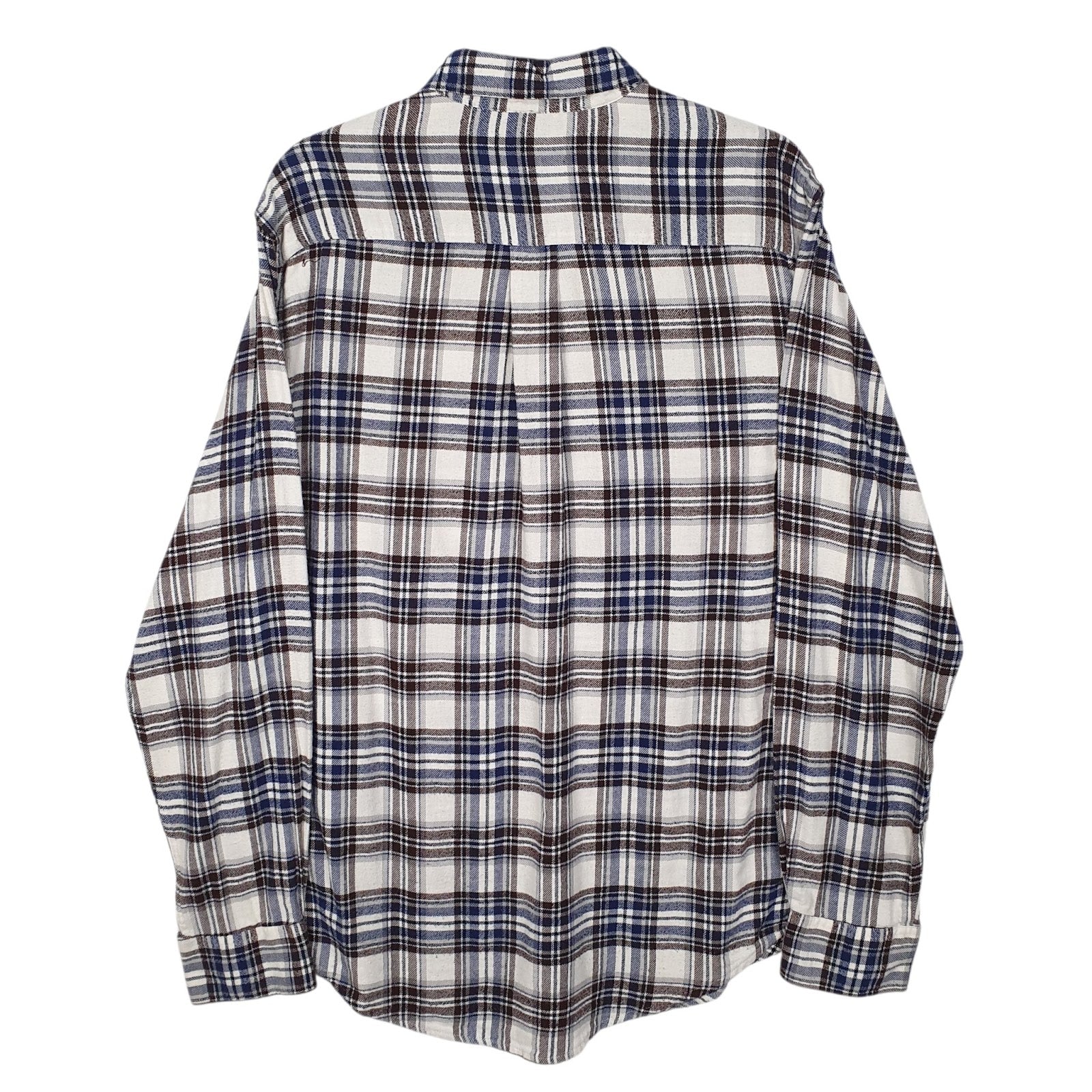 Mens White Croft & Barrow Flannel  Shirt