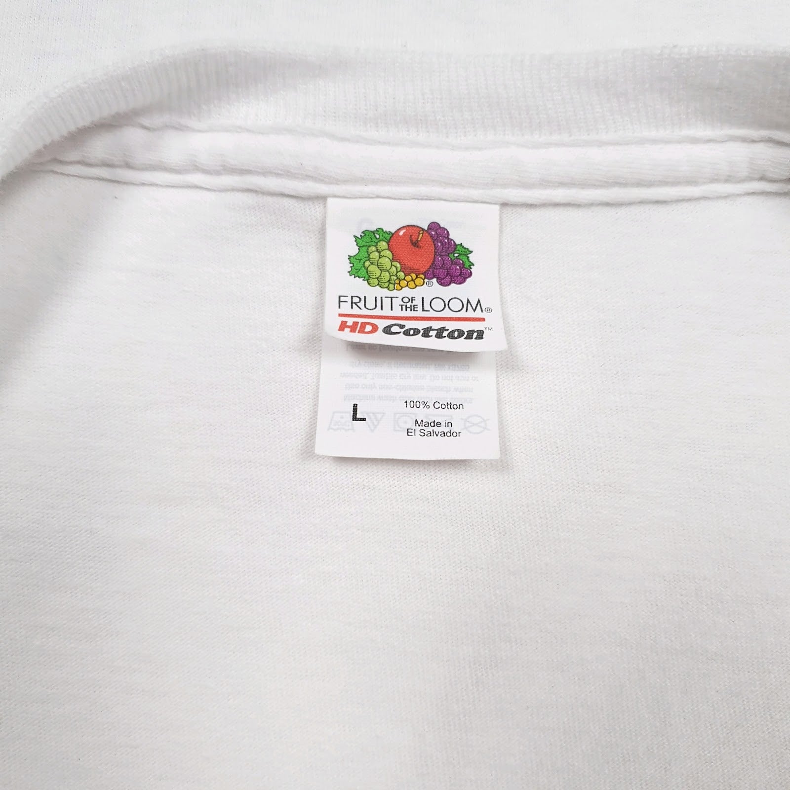 Mens White Fruit Of The Loom Lightning London  T Shirt