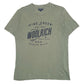 Mens Green Woolrich Spellout Short Sleeve T Shirt