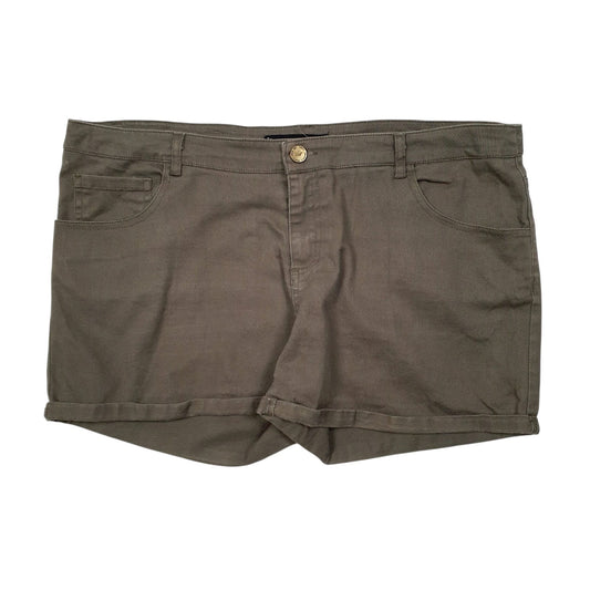 Womens Green Amisu  Denim Shorts