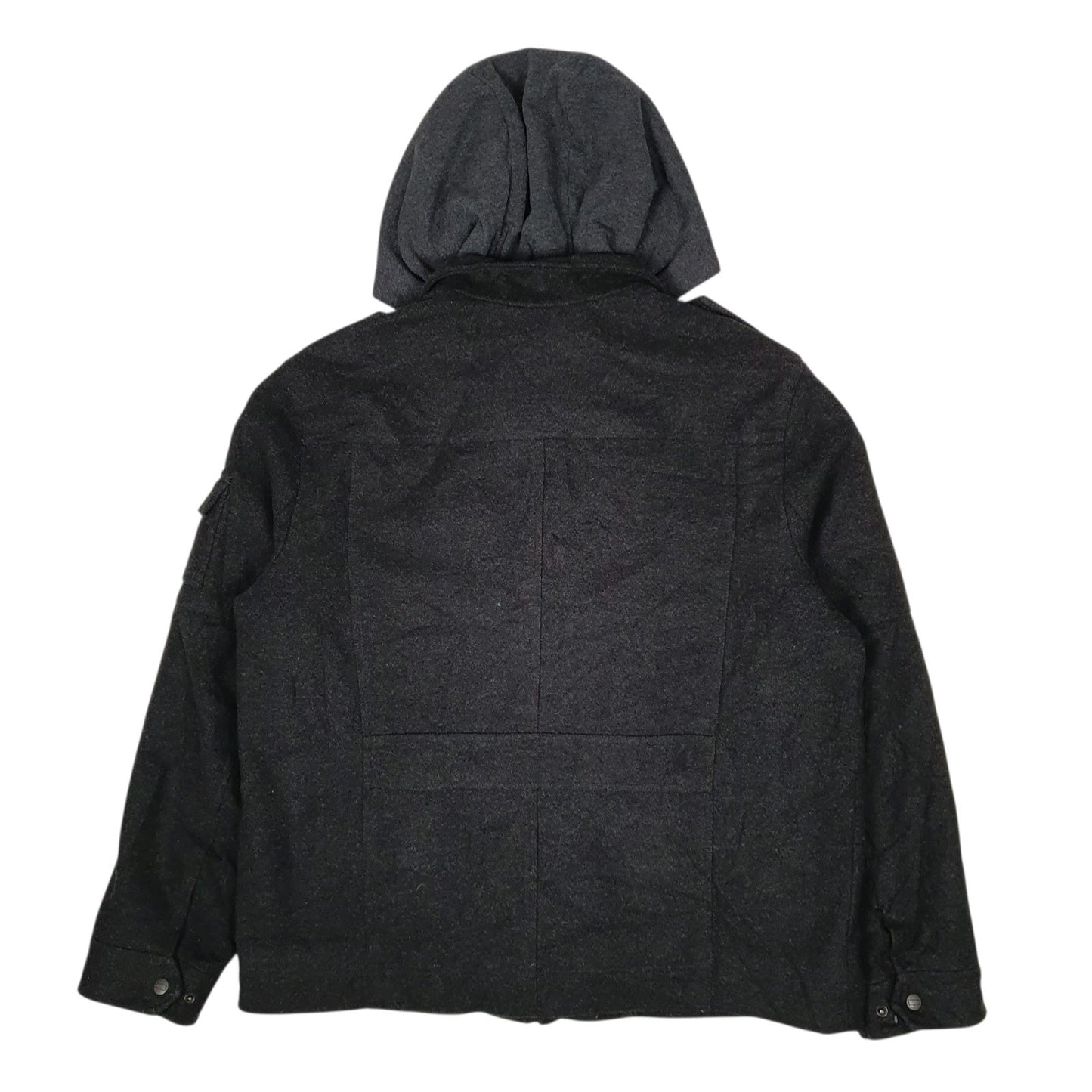 Mens Grey Levis Hoodie  Coat