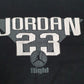 Mens Black Nike Air Jordan Basketball  T Shirt