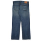 Mens Blue Levis Distressed  Jeans